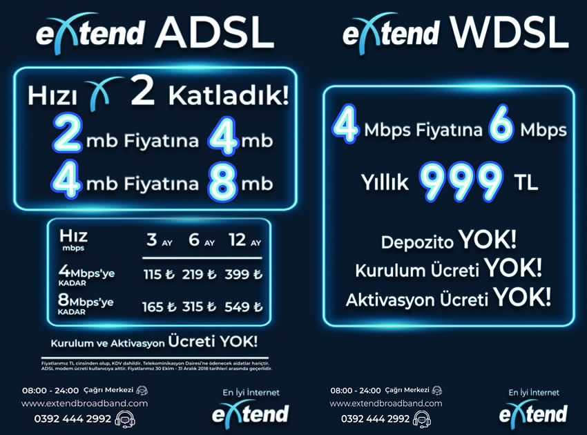 Extend Broadband The Leading Service Provider of North Cyprus